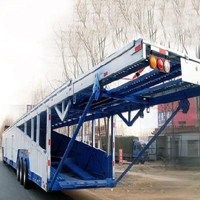 China Truck trailer BERKLEY 3 axles enclosed semi vehicle transport car carrier trailer for auto transport for sale for sale