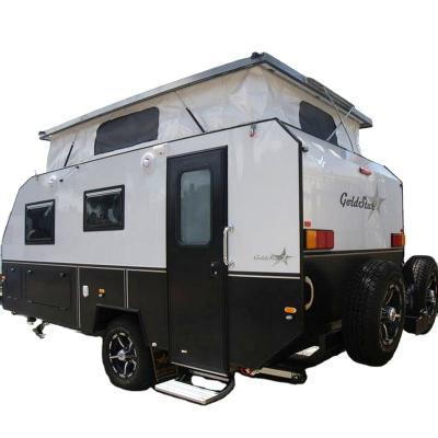 China Berkley Travel Trailer Customized Liberty Touring Car RV Van Mobile Home Camper Camper Off Road Caravan Trailer for sale