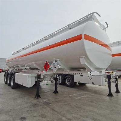 China BERKLEY Axel Three Truck Trailer 44 Cubic Meter Palm Oil Oil Tank Fuel Trailer Raw Steel Truck Tanker Trailers Liquid Semi Trailer for sale