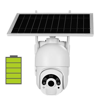 China NIGHT VISION Xcreation 4G/wifi HD 4MP/2MP CCTV Surveillance Wireless Solar Powered Battery 2way Built-in Rechargeable Audio Solar Camera for sale