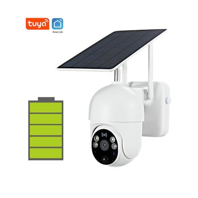 China Ambient NIGHT VISION Tuya Night Vision Battery Solar Security Camera 4G/WIFI Product for Hunting for sale