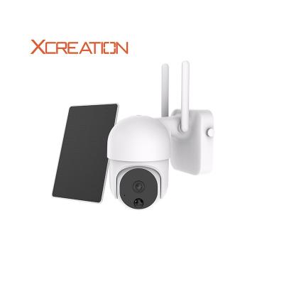 China Wholesale Solar Powered NIGHT VISION Intelligence Motion Detection Ptz Security IP Camera Wifi Outdoor Orchard for sale