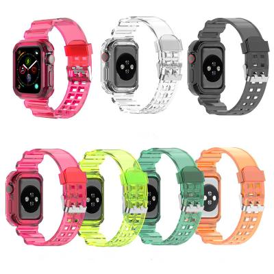 China Yida TPU Designer Apple Soft Material Apple Watch Band and Case For I 44mm 42mm 40 42mm 40mm 38mm 41mm 45mm Watch Strap for sale