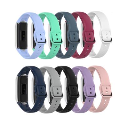 China Silicone Rubber Replacement Band Soft Rubber Watch Strap For Samsung Galaxy R370 SM-R370 Fit for sale