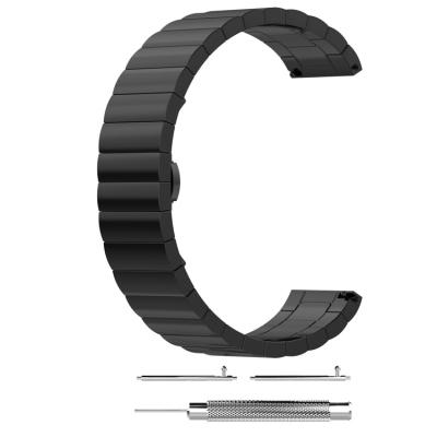 China Stainless Steel 20mm 22mm Stainless Steel Watch Band Strap Bracelet For Samsung Galaxy 46mm Watch 42mm for sale