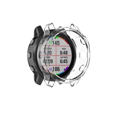 China TPU wholesale popular promotions clear tpu cover watch case travel for Garmin fenix 6s fenix6s for sale