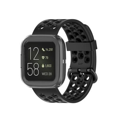 China Soft TPU TPU Travel Case Watch Protector Cover For Fitbit versa2 for sale