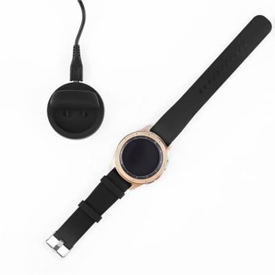 China Portable Magnetic Wireless Smart Watch Palladium Qi Charger Cable For Samsung Galaxy 42mm 46mm SM-R800 R805 R810 R815 for sale