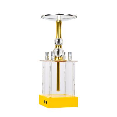 China 2021 New Hookah Head 2021 Gatling Acrylic Shisha Tobacco or Hookah Lounge Furniture E Shape New Style and Best Various Hookah Hookah for sale