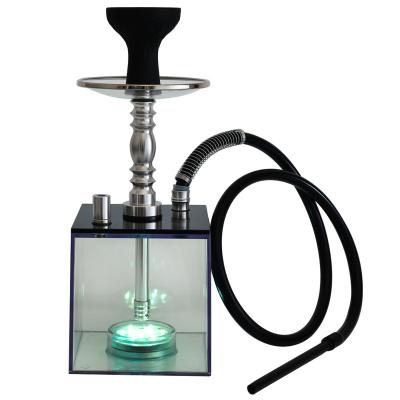 China High Quality Custom E Hookah Head Kangerm Square Shisha Tobacco Or Hookahs And Acrylic Hookah Shisha With Portable Silicone Hookah Bowls for sale