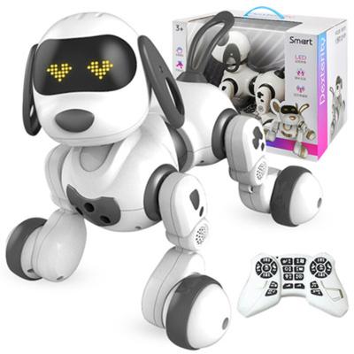 China Toy Battery Operated Hot Selling Smart Robot Toy Pet Programming Intelligent Education Gesture Sensing Dog Robot for sale