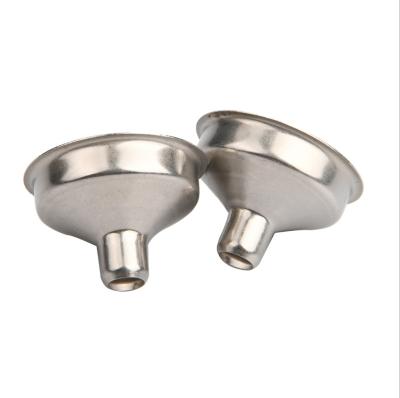 China Stocked mini small stainless steel funnel wholesale for hip flask for sale