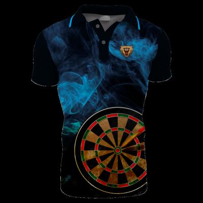 China Short Sleeves Light Up Custom Full Sublimation Darts Shirts Quick Dry Breathable Player Darts Tank Top S/M/L/XL/2XL/3XL/4XL/5XL for sale