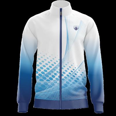 China 100% Polyester OEM Custom Design Sports Jacket Printing Casual Jacket Mens Tracksuits for sale