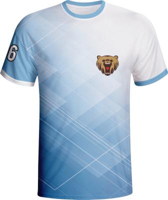 China 2022 new design low MOQ wholesale cheap youth breathable esports shirts/esports wear for sale