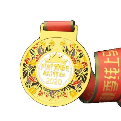 China Irregular Metal Kids Metal Medal Europe Marathon Sports Medal Running Martial Arts Medal Irregular Medal for sale