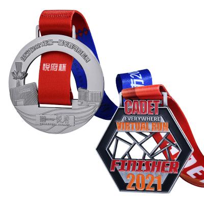 China High quality cheap custom sport europe custom running medal and medalla 5k 10k rasce for sale