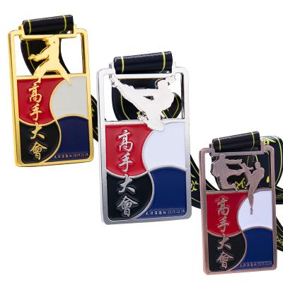 China Cheap Artial Arts Belt Judo Custom Boxing Medals and Medallas from Europe for sale