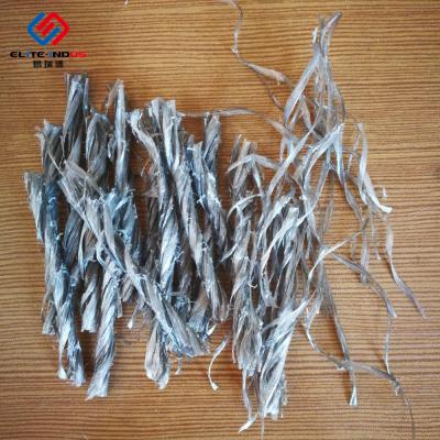 China Concrete Twist Hybrid Pp Fibre Macrofibre For Industrial Flooring for sale