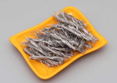 China Twisted Bundle Macro Synthetic Fiber / Polypropylene Synthetic Polymer Fibers for sale