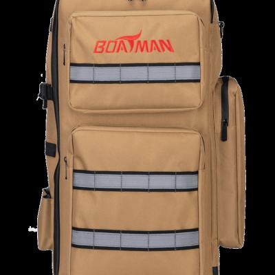 China Luxury Boatman Bait Boats Fishing Backpack Waterproof Fishing Tackle Bag Outdoor Backpack Large Capacity for sale