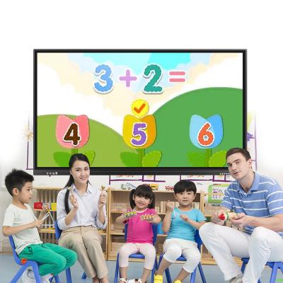 China 75 Inch Windows i5 System HD Screen Multi-media Touch Interactive Smart Board for Classroom Training for sale