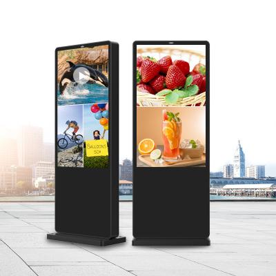 China Factory Supplier Large Bus Station Screen Outdoor Floor Free Stand Lcd Display 43/ 49/ 55/ 65 Inch Other Advertising Equipment for sale