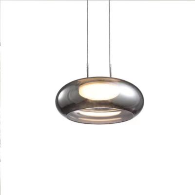 China Zhongshan Hot Product Design Modern Single Functions Kitchen Lighting Hanging Decorative Glass Ball LED Pendant Light for sale