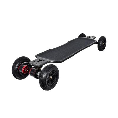 China Unisex high end carbon fiber electric skateboard with big wheel and street wheel suitable for professional rider for sale