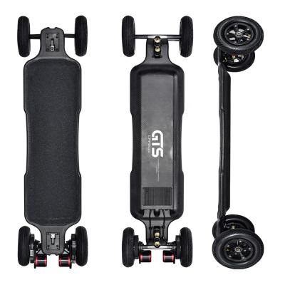 China Adult Deo 4000W 50KMH 12000mAh 40% Battery 40% Slope GTS-03 Carbon Off Road Large All Terrain Electric Mountain Longboard Skateboard for sale