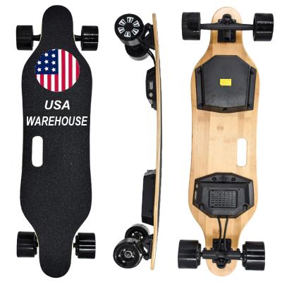 China Adult Deo USA Warehouse 1200W Motors 5000mAh 40km/h Double Max Speed ​​15km Max Range UL Certified SYL-06 Electric Skateboard Longboard for sale