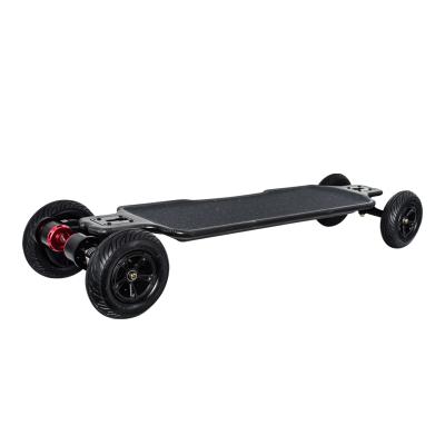 China Deo GTS-03 Unisex Big Wheel All Fiber Terrian and Street Fast 3200w Carbon Electric Longboard Electric Skateboard for sale