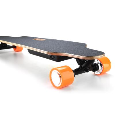 China Low Price Canadian Wooden Electric Longboard Maple Skateboard Longboard Best Quality WD Electric Longboard High Power 800w Longboard for sale