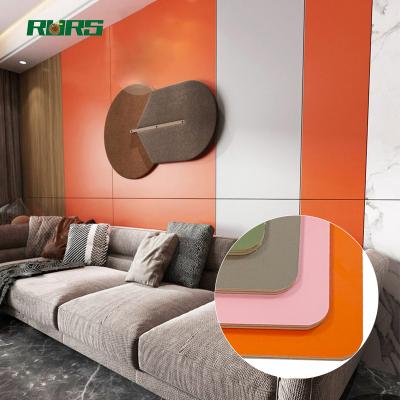 China Factory direct sales solid color home decoration modern custom plywood poplar 4x8 melamine plywood moisture proof plywood 18mm for room for sale