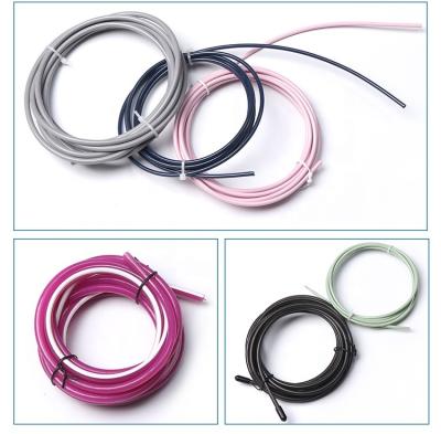 China ECO-FRIENDLY PVC / Nylon Coated Wire Rope High Quality Curved Welded Clothesline Outdoor and Indoor for sale