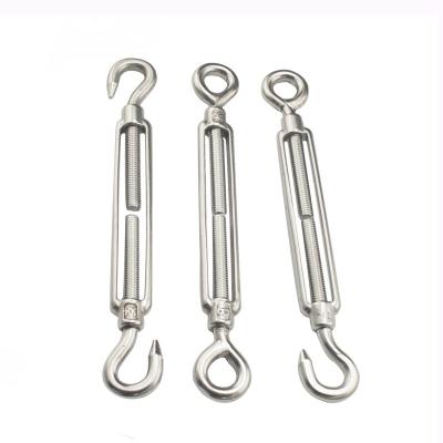 China Industry Stainless Steel Body Open Flower Basket Screw Wire Rope Tensioner Lanterns for sale