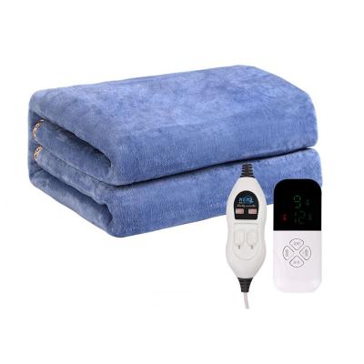 China Wholesale UK Hotel King Size 200*180cm USA Plug Household Warm Over Heating Winter Heated Electric Blanket For Bed for sale