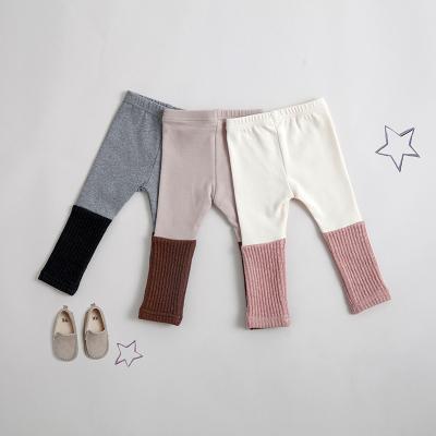 China Sodt fashion comfy 2021 girls cotton hang color knitted tights for kid girls for sale