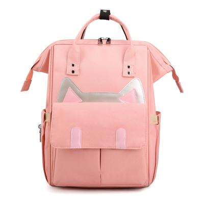 China 2021 new multi-functional waterproof mummy bag large capacity mother and baby bag backpack bottle bag mum backpack for sale