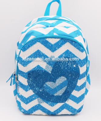 China Fashionable Sequin Travel School Bag Sequin Leisure Backpack For Ladies for sale