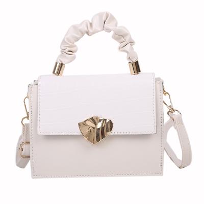 China 2021new Summer Convenient Chain ID Bag Trend Solid Color Small Square Messenger Bag Women Handbags for sale