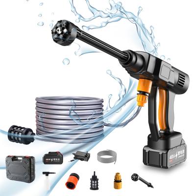 China New China-Chic High Pressure Car Washer Gun 3000 Psi Pressure Washer Gun With 4-color Pressure Water Washer Nozzles for sale