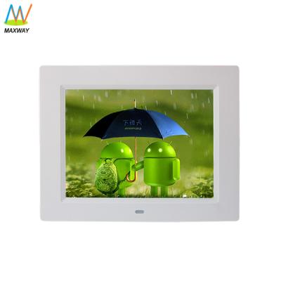 China 8 Inch Wi-Fi Cloud Android Digital Photo Frame Free Download Software Clock for sale