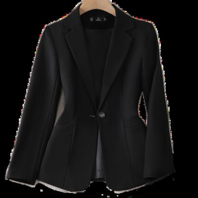 China Custom Logo Fashion Woman Anti-wrinkle Light Lady Formal Blazer for sale