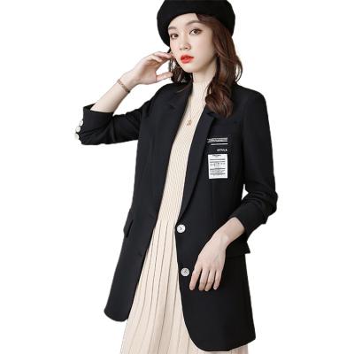 China Slim And Soft Anti-Wrinkle Long Suit Anti-Wrinkle Jacket Elegant And Comfortable Suit Jacket for sale