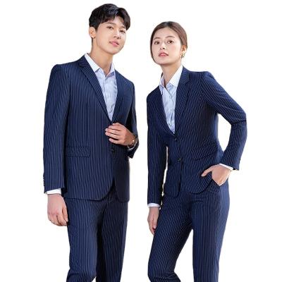 China Hot Sale Anti-Wrinkle Girl News Style Fit Men Suits Official Anti-Wrinkle Anti-Static Breathable Suits for sale