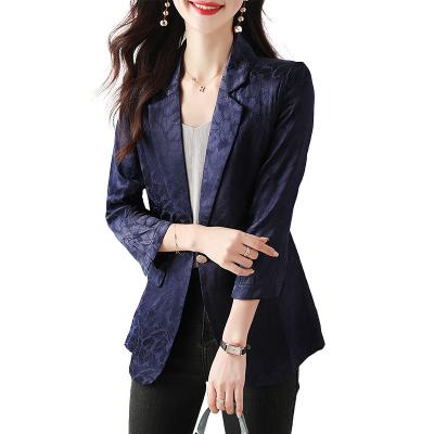 China Modern Casual Women's Pockets Decoration Work Office Anti-wrinkle Good Quality Party Dress Suits for sale