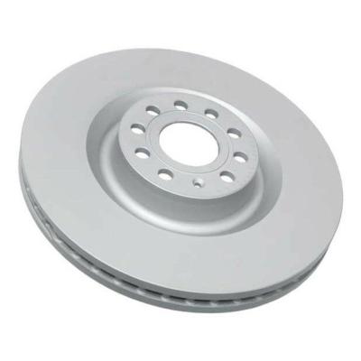 China GG20/G3000 1K0615301M Terbon Auto Parts Brake Disc 345mm Front Axle Vented Disk Brake Rotors DF4350S for VW/AUDI for sale