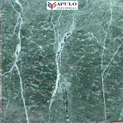 China Modern Spider Green Marble Dark Indian Green Marble Green Serpentine Slab Wall Panels Ink Apulo Empress Udaipur Green Marble Tiles for sale