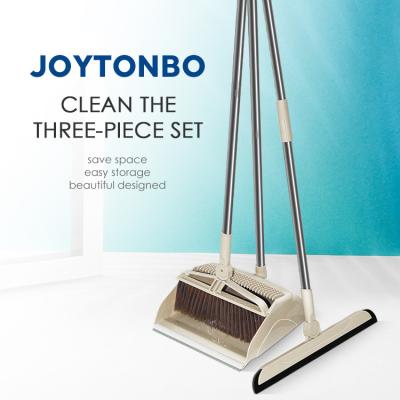 China Amazone Cleaning Tools 3 in 1 Broom Floor Mop Wholesale Indoor Quick Scraper for sale